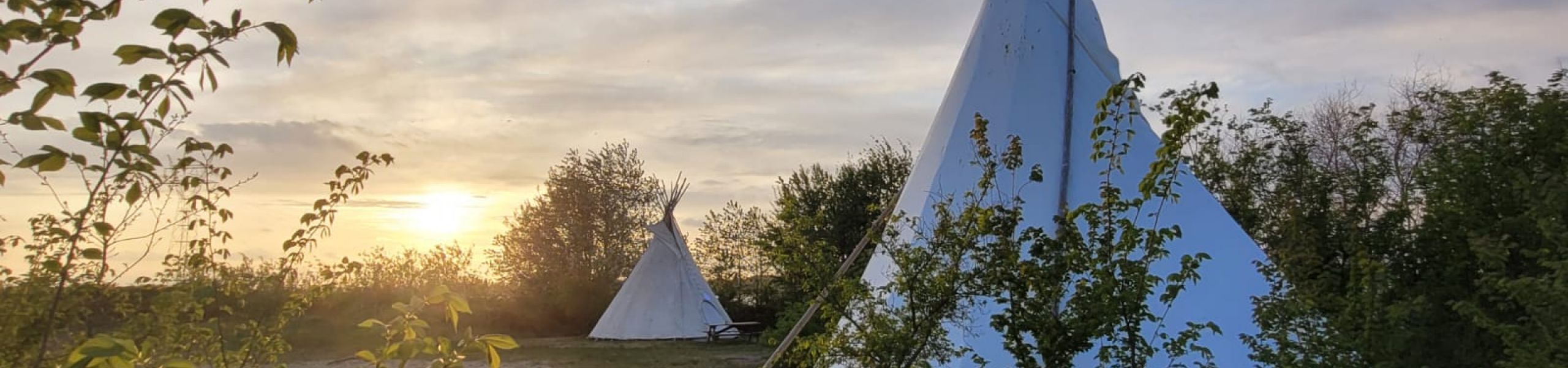 camping bij het Veluwemeer