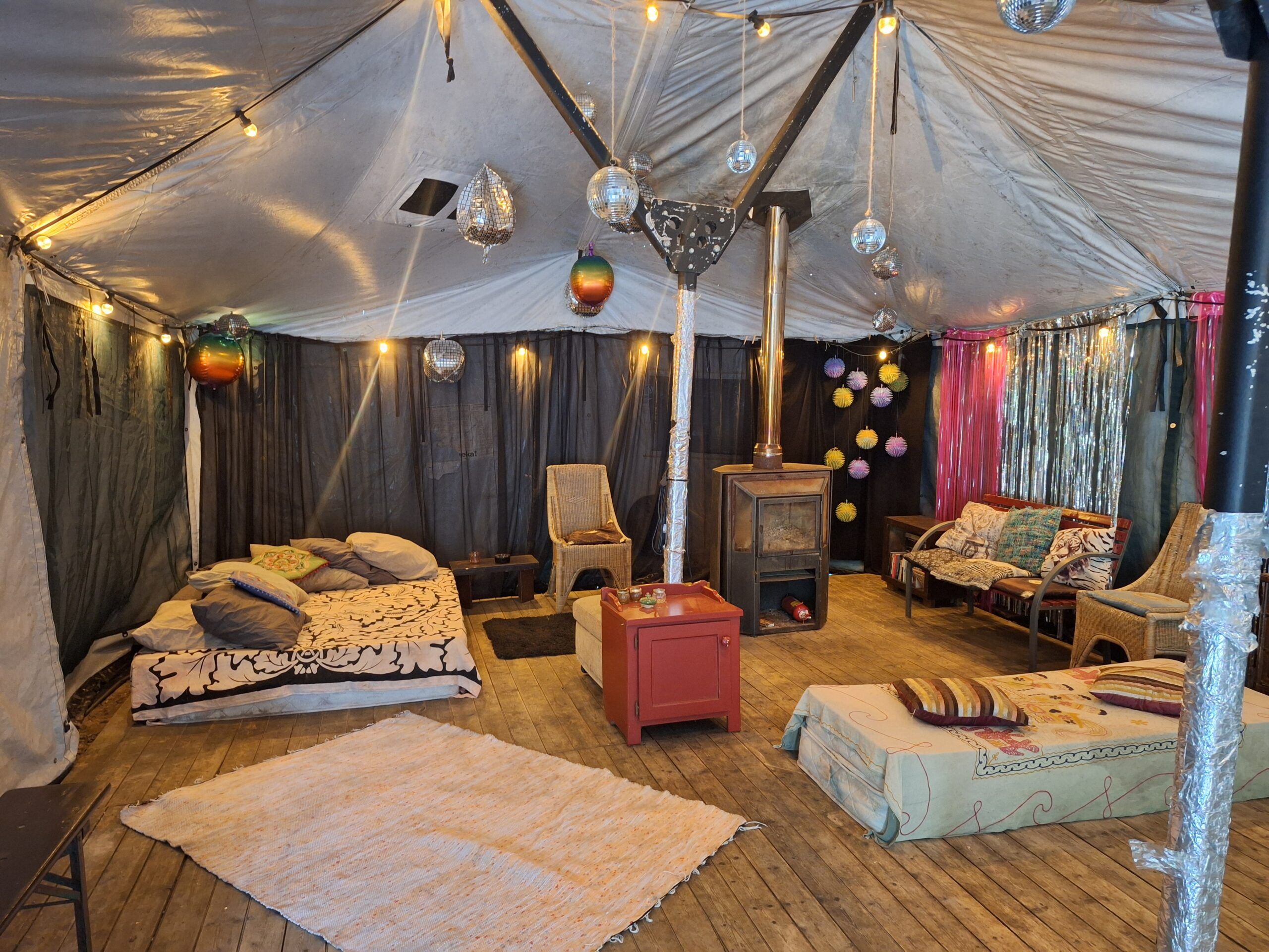 Gemeenschappelijke indianen tipi - sfeerfoto